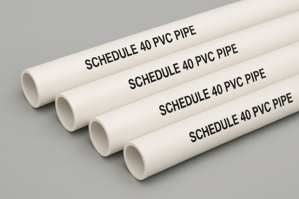 Schedule 40 PVC Pipe