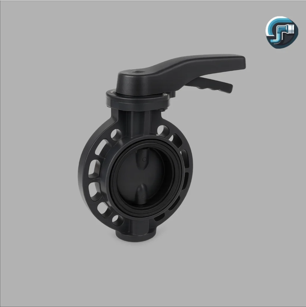 pvc butterfly valve